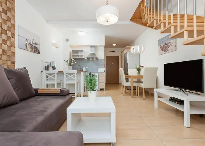 Апартаменты Penthouse Portowa 14 By Antar